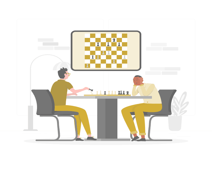 men playing chess